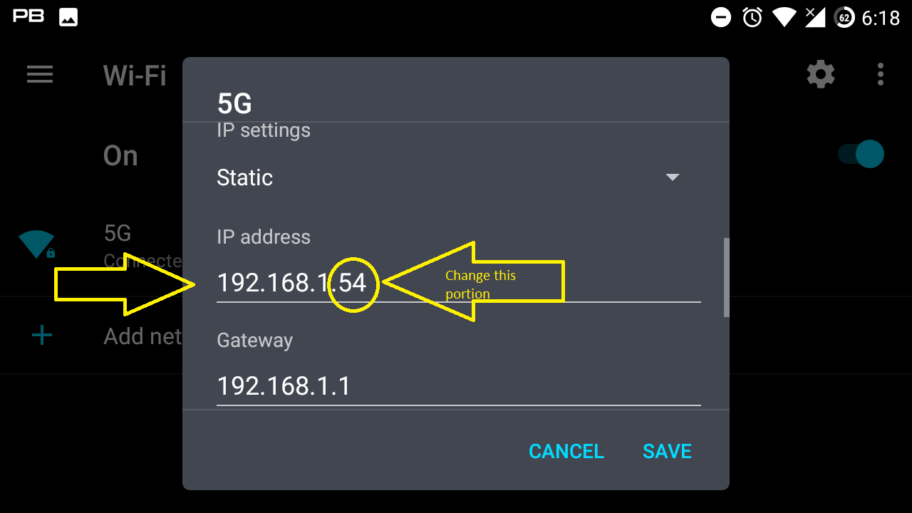 wifi connected but no internet access