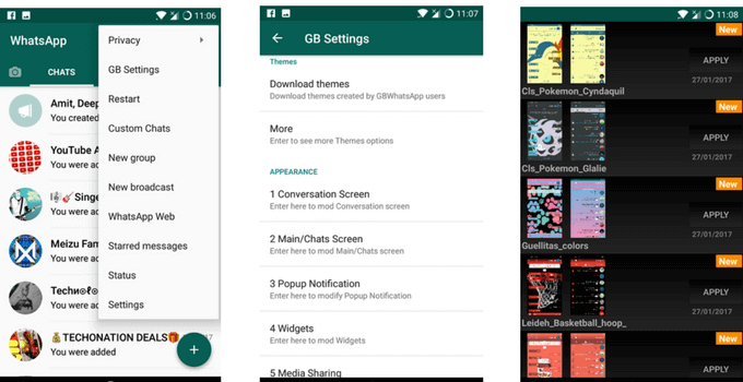 Download GBWhatsApp Apk 6.30 Latest Version (Updated) 2018