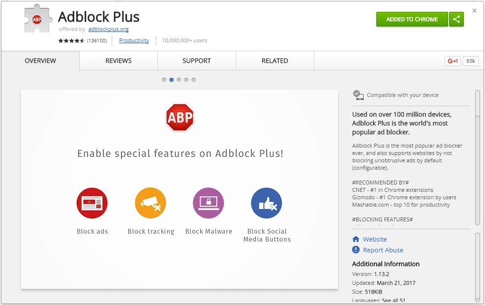 adblocker ultimate vs ublock origin