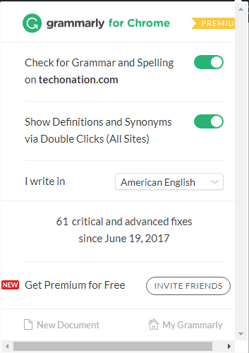 free grammarly premium account june 2020