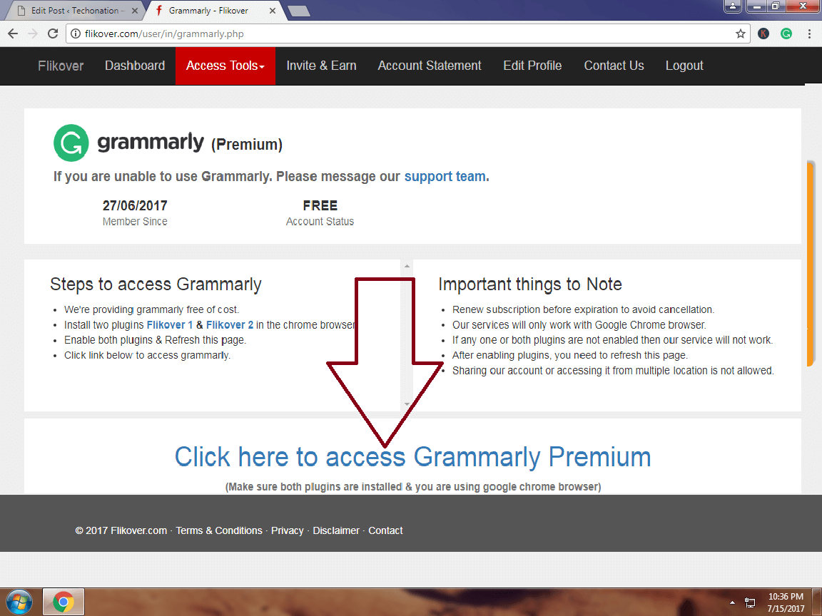 how to get grammarly premium for free 2021