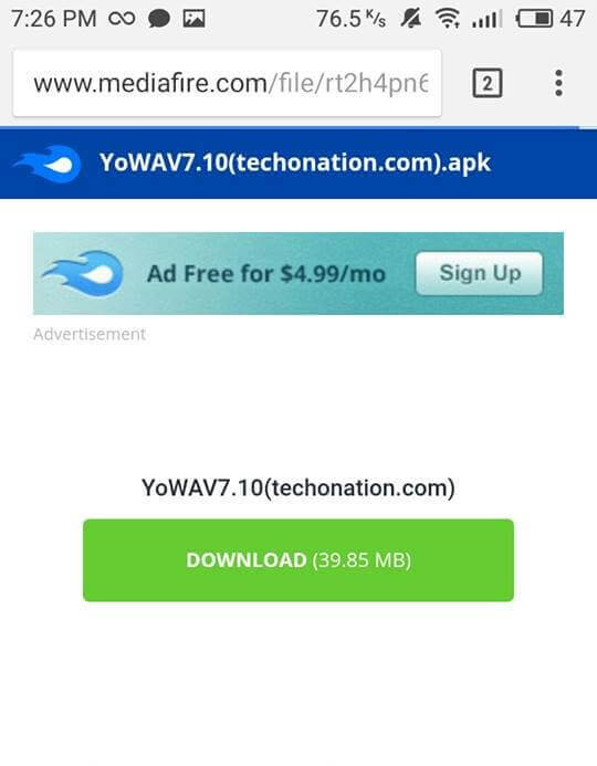 install yo whatsapp download apk