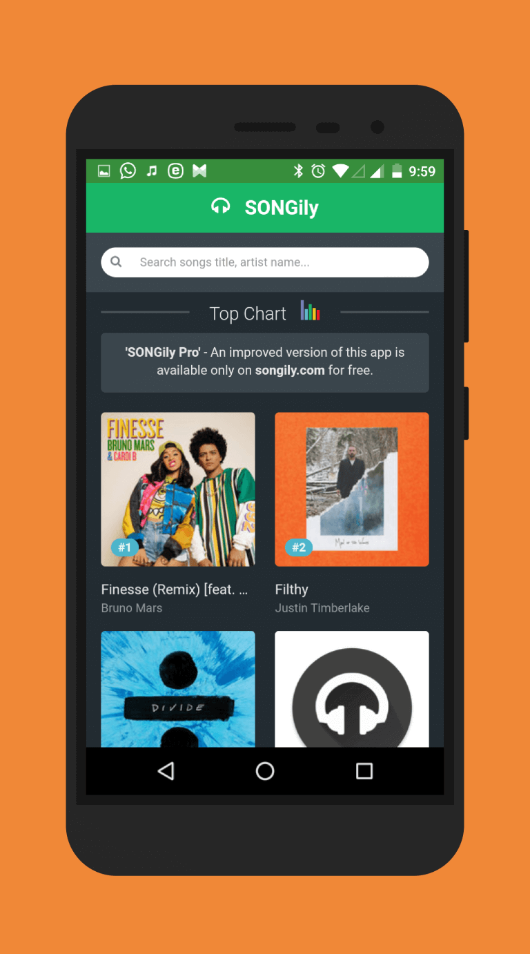 android musi app