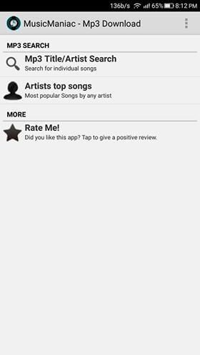 music downloader for Android