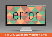 dpc watchdog violation
