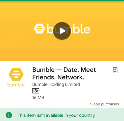 bumble dating app