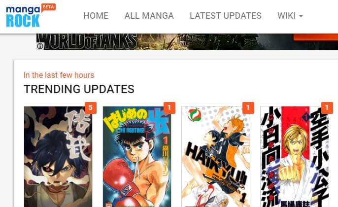 free manga sites