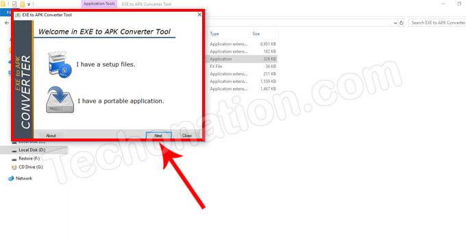 exe to apk converter tool descargar