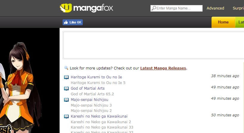 top manga sites
