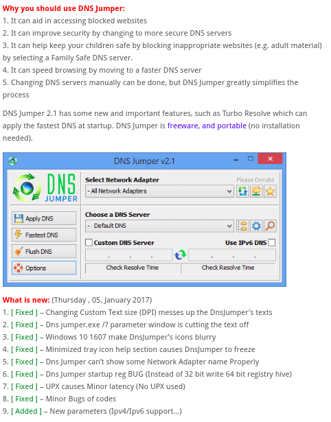 DNS benchmarking tools