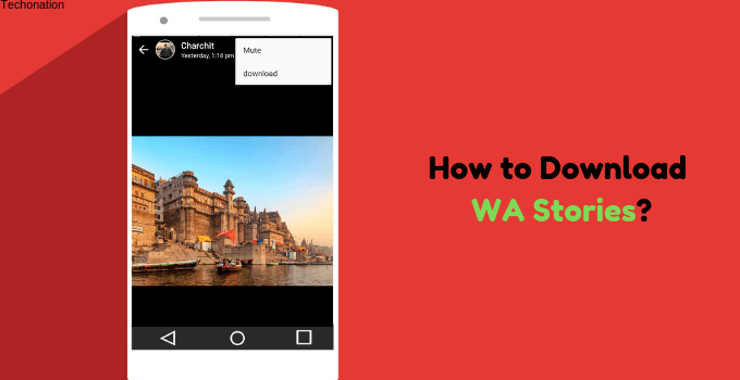 download whatsapp stories on android