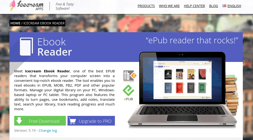 e pub reader download