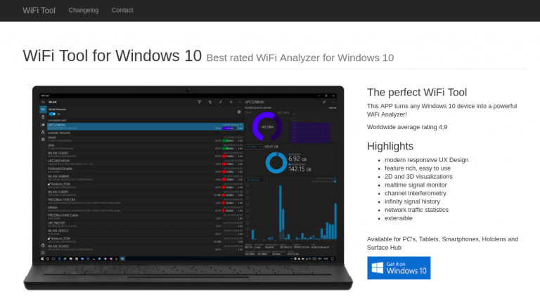 windows 10 free wifi analyzer