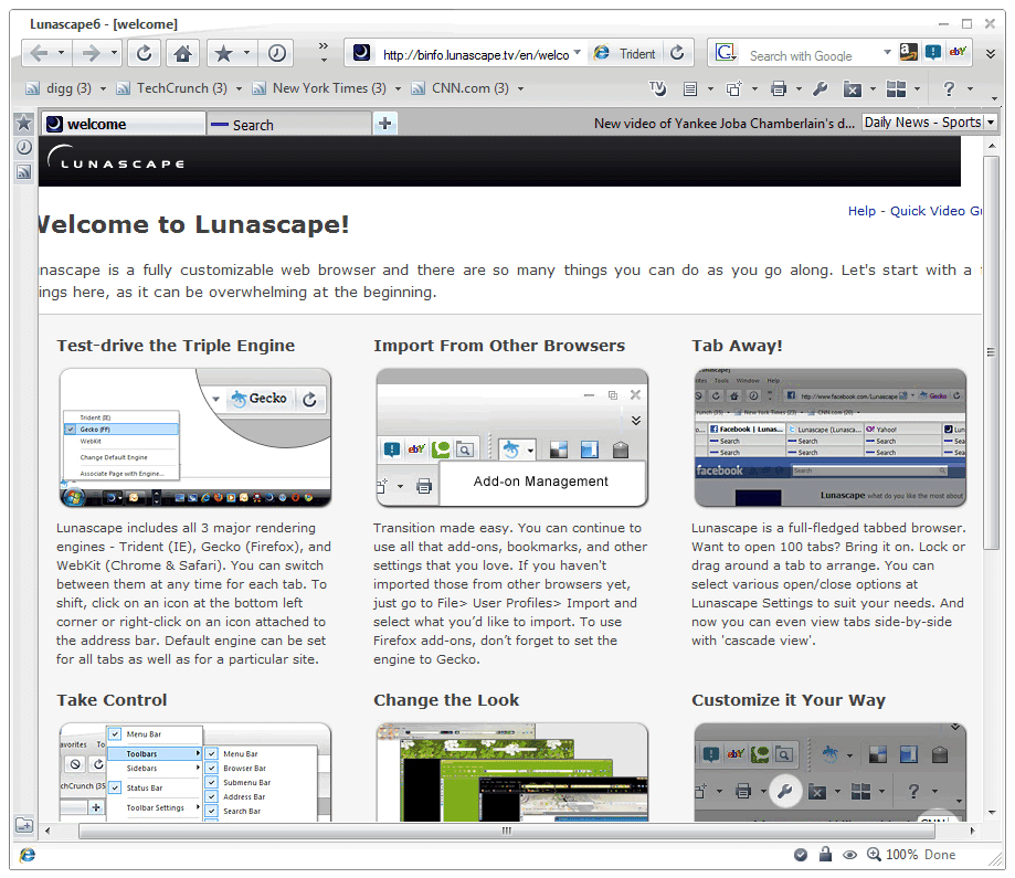 lightweight browsers for windows