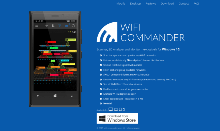 windows 10 free wifi analyzer
