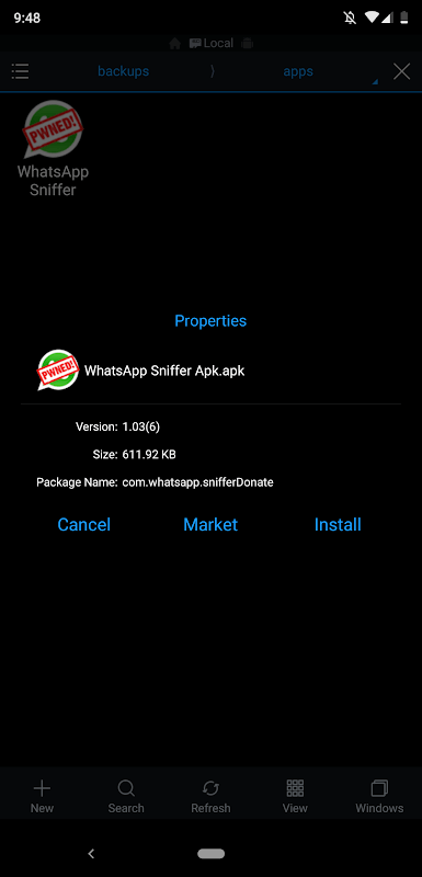 sniffer whatsapp apk
