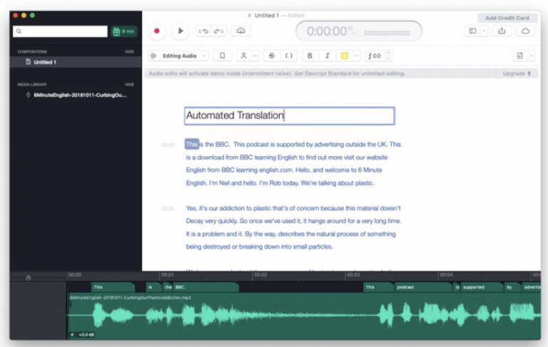 for mac download Transcribe 9.30.2