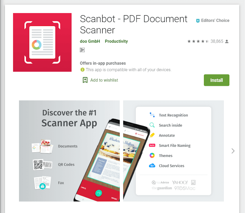 7 Best CamScanner Alternatives for Android  FREE  2023 - 39