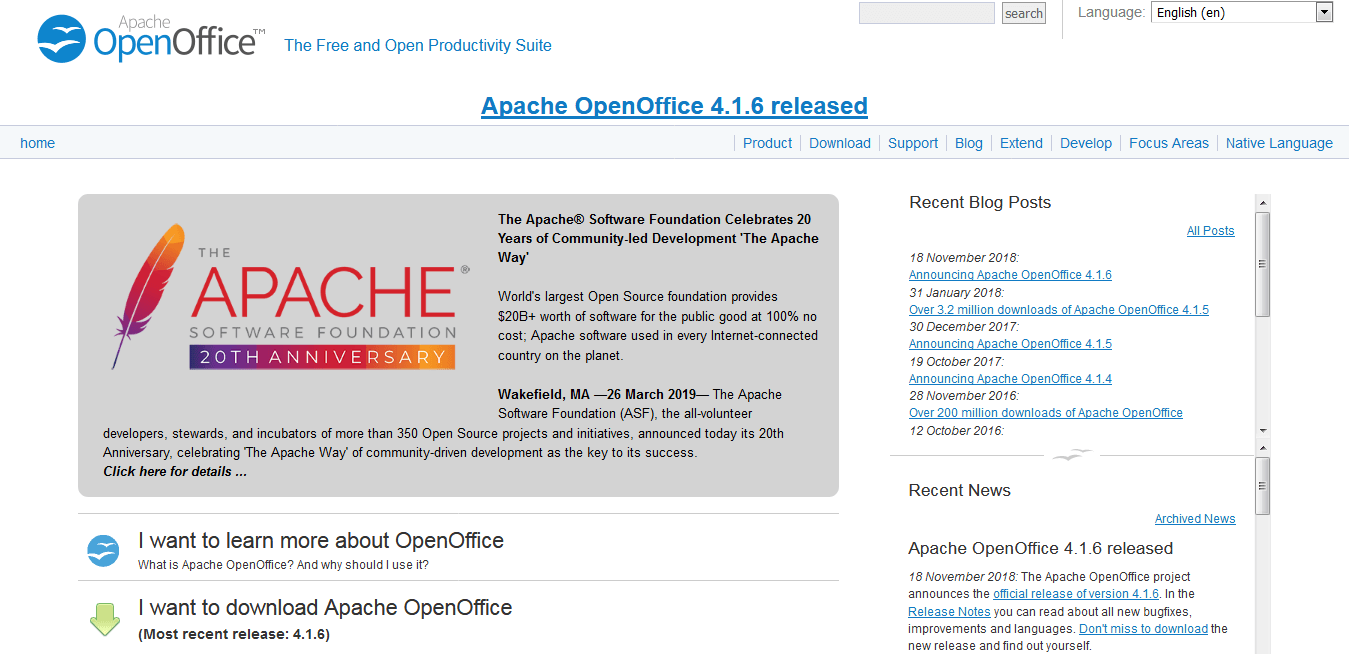 free Microsoft Office alternatives
