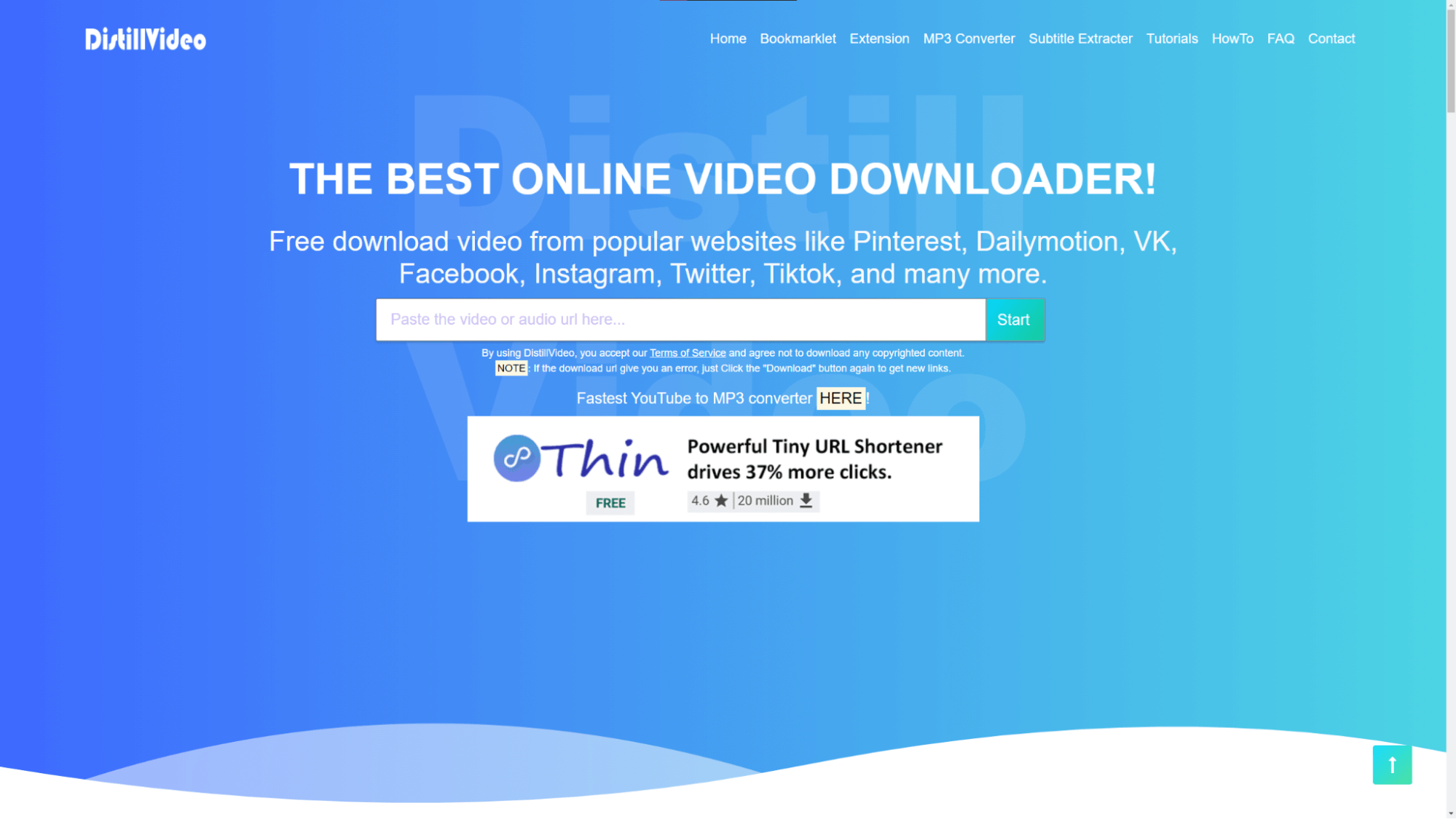 Online Video downloader