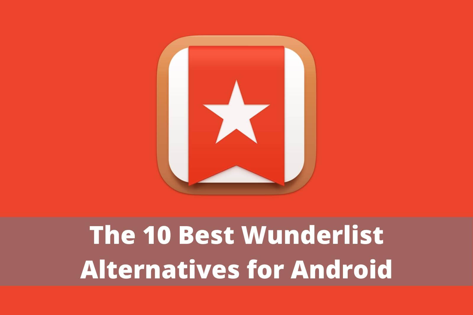 Wunderlist alternatives