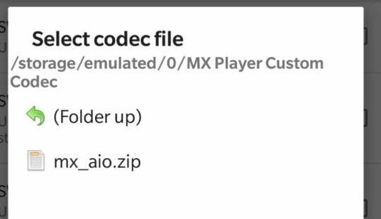 mx player codec