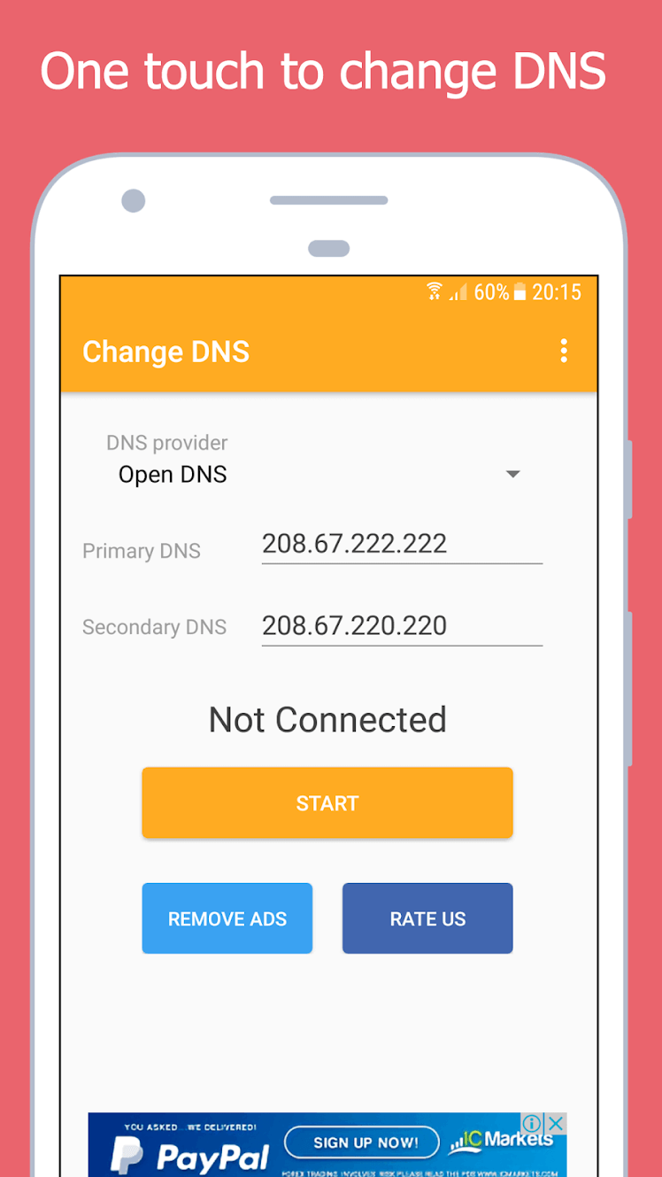 Dns changer app