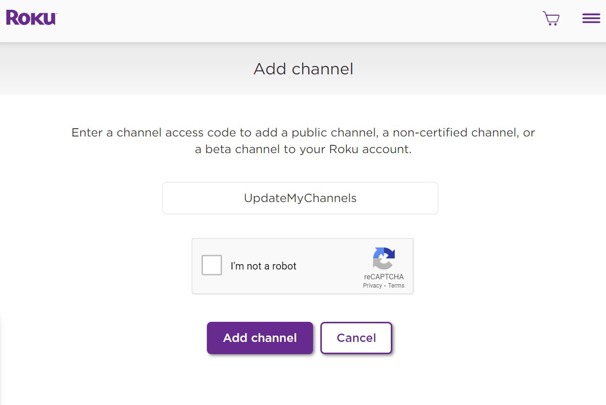 Free roku private channels